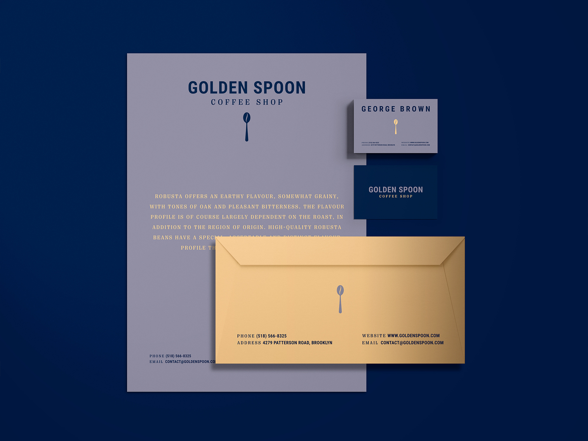 Example of Coffee Shop Branding